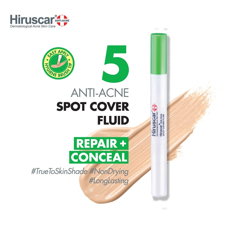 HIRUSCAR ANTI ACNE SPOT COVER FLUID 1ML