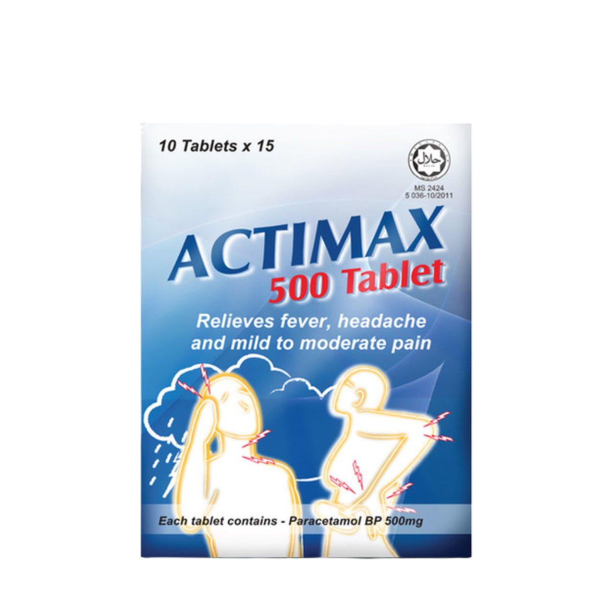 ACTIMAX 500 TAB 10SX15