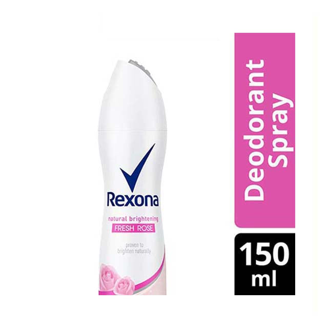 REXONA WOMEN DEODORANT SPRAY VITAMIN + BRIGHT ROSE GLOW 135ML