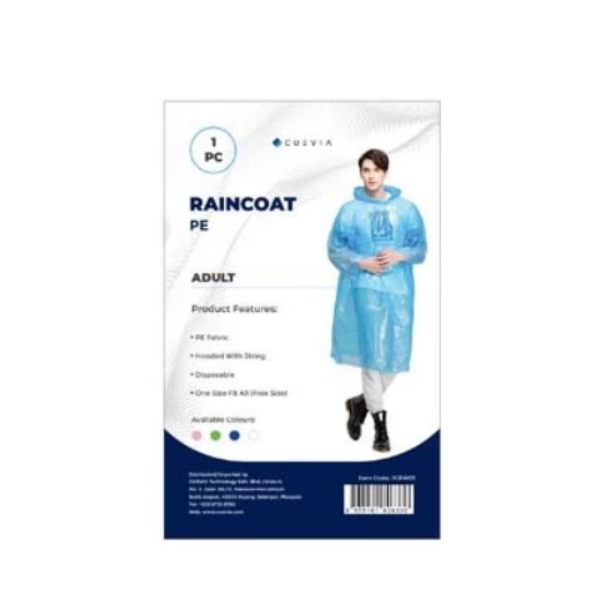 CUEVIA PVC RAINCOAT ADULT