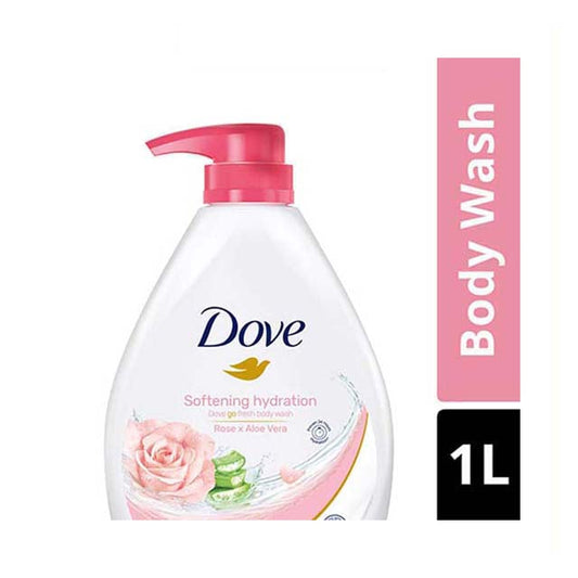 DOVE BODY WASH SOFTENING HYDRATION 1L
