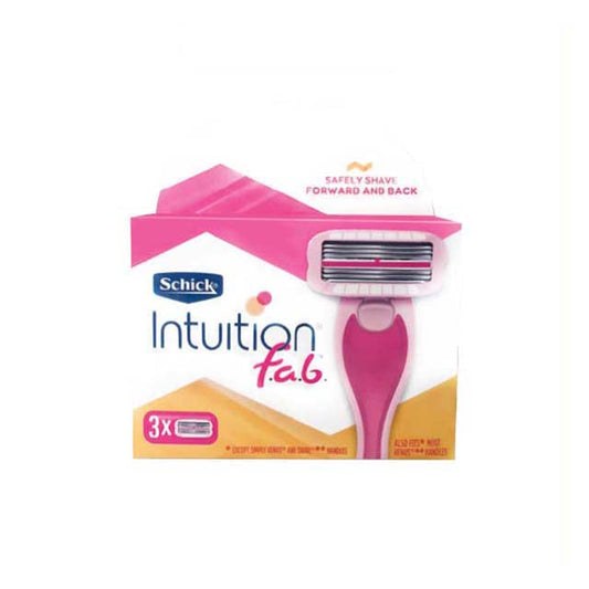 SCHICK INTUITION F.A.B REFILL 3S