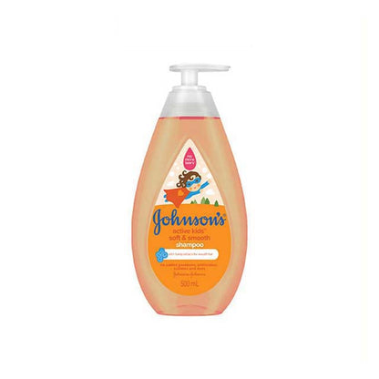 JOHNSONS BABY SHAMPOO ACTIVE KIDS SOFT&SMOOTH 500ML