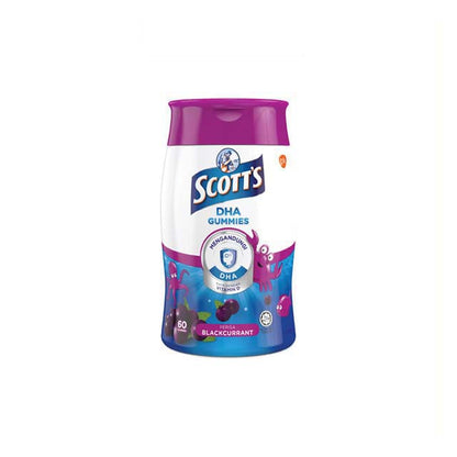 SCOTTS DHA GUMMIES BLACKCURRANT 60S