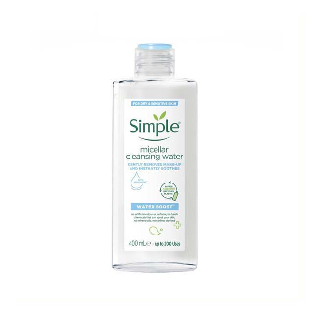 SIMPLE WATER BOOST MICELLAR CLEASING WATER 400ML