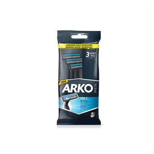 ARKO MEN T2 PRO DISPOSABLE RAZOR 3S