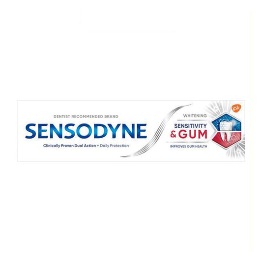 SENSODYNE SENSITIVITY & GUM WHITENING TOOTHPASTE 100G