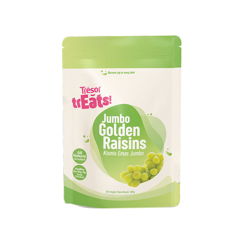 TRESOR EARTHFOOD JUMBO GOLDEN RAISIN 180G