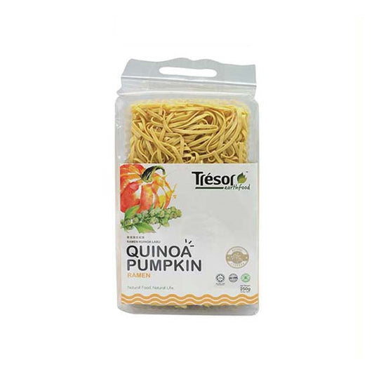 TRESOR EARTHFOOD QUINOA PUMPKIN FLAT NOODLE 200G