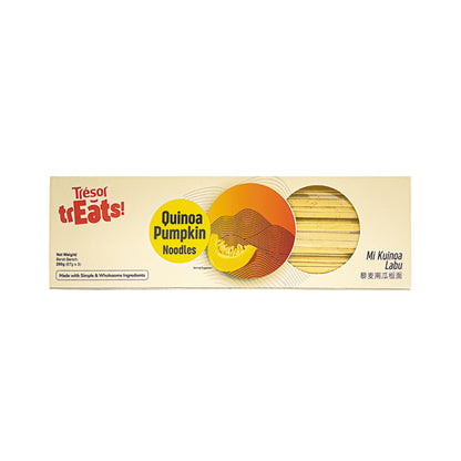 TRESOR TREATS QUINOA  PUMPKIN FLAT NOODLE 200G