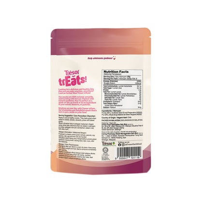 TRESOR TREATS DRIED PITTED PRUNES 180G