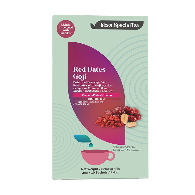 TRESOR SPECIALTEA RED DATES GOJI 20GX10S