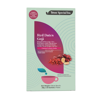 TRESOR SPECIALTEA RED DATES GOJI 20GX10S