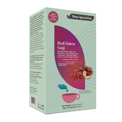 TRESOR SPECIALTEA RED DATES GOJI 20GX10S