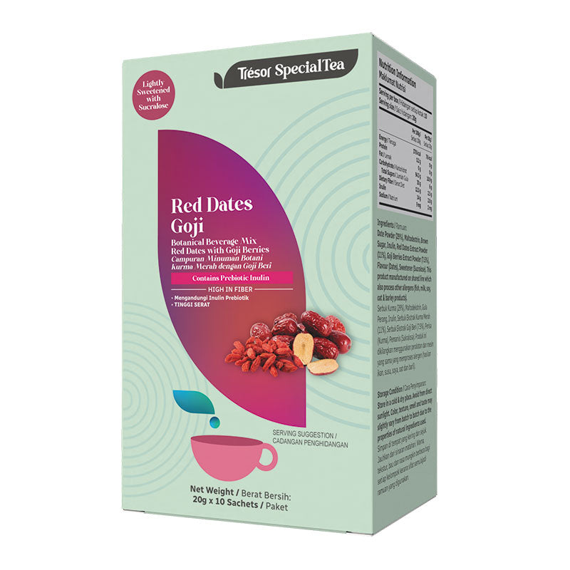TRESOR SPECIALTEA RED DATES GOJI 20GX10S
