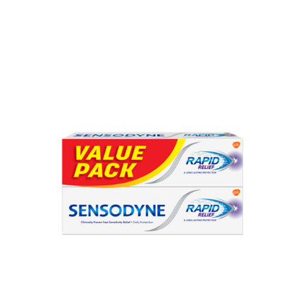SENSODYNE RAPID RELIEF 100G X 2