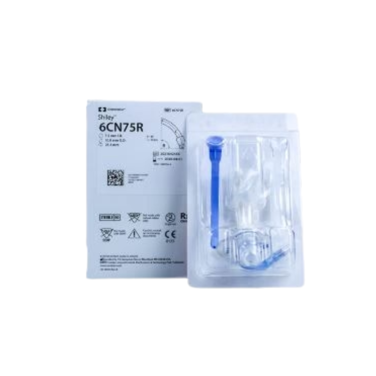 COVIDIEN SHILEY TRACHEOSTOMY TUBE WITH CUFF NON FENESTRATED 6CN75R