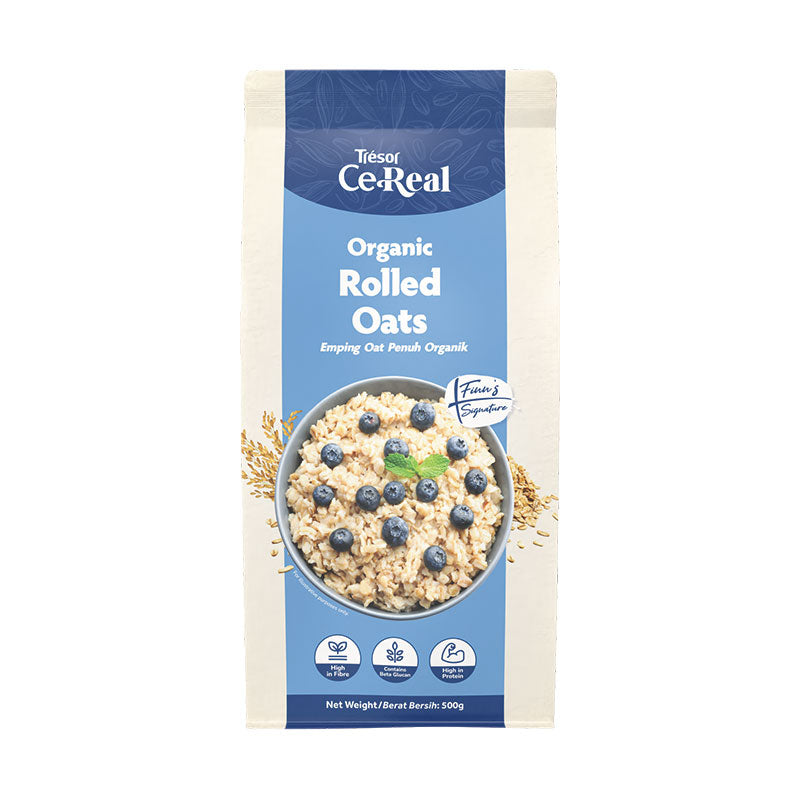 TRESOR CEREAL ROLLED OAT FINN'S SIGNATURE 500G