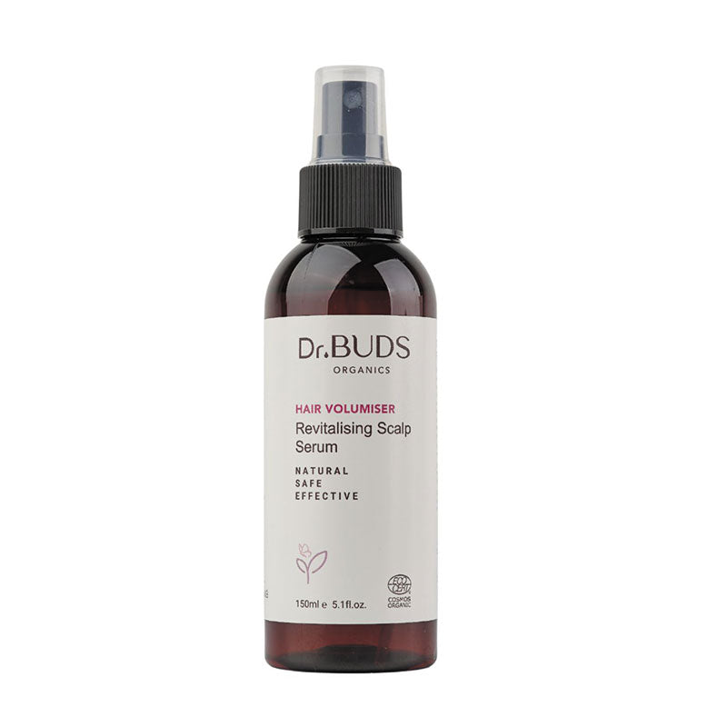 DR BUDS ORGANICS HAIR VOLUMISER REVITALISING SCALP SERUM 150ML