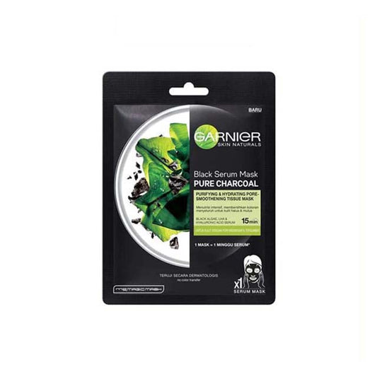 GARNIER PURE CHARCOAL MASK BLACK ALGAE