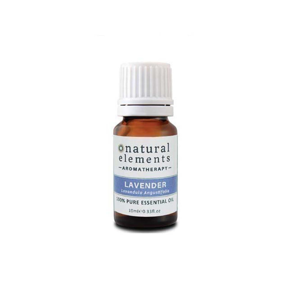NATURAL ELEMENTS AROMATHERPY LAVENDER PURE ESSENTIAL OIL 10ML