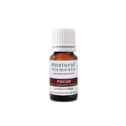 NATURAL ELEMENTS AROMATHERPY FOCUS OIL BLEND 10ML
