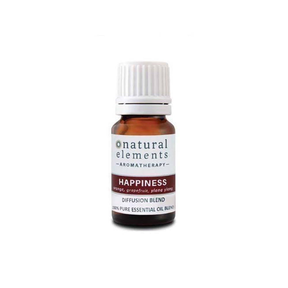 NATURAL ELEMENTS AROMATHERPY HAPPINESS OIL BLEND 10ML