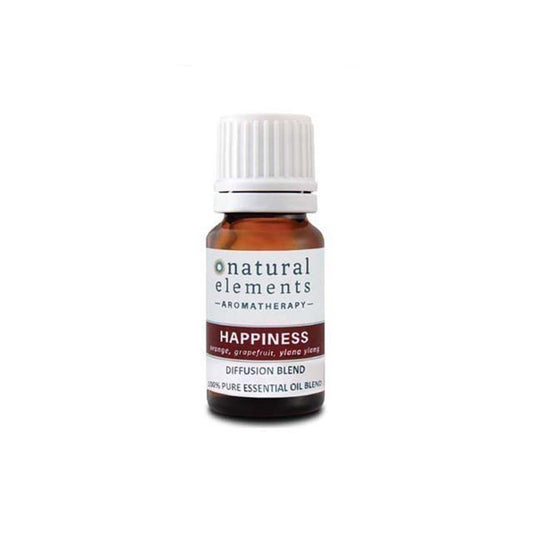 NATURAL ELEMENTS AROMATHERPY HAPPINESS OIL BLEND 10ML