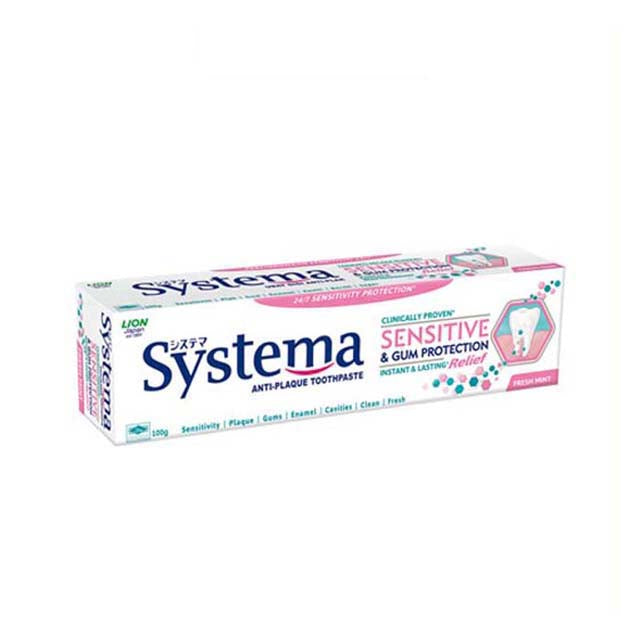 SYSTEMA SENSITIVE TOOTHPASTE FRESH MINT 100G