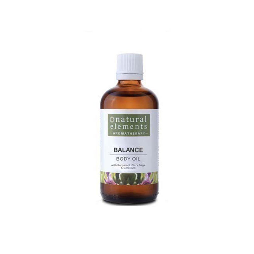 NATURAL ELEMENTS AROMATHERPY BALANCE BODY OIL 100ML