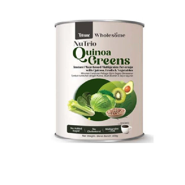 TRESOR EARTHFOOD QUINOA GREENS 400G