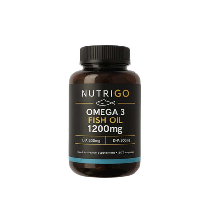 NUTRIGO OMEGA 3 FISH OIL 1200MG (600/300) 120S