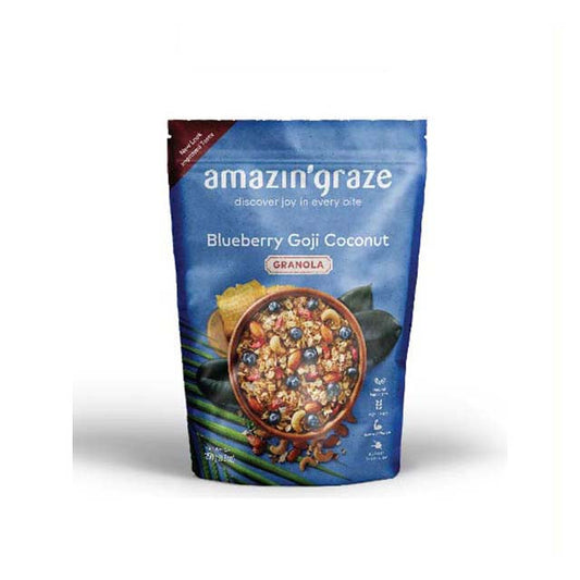AMAZIN BLUEBERRY GOJI CCT GRANOLA 250G
