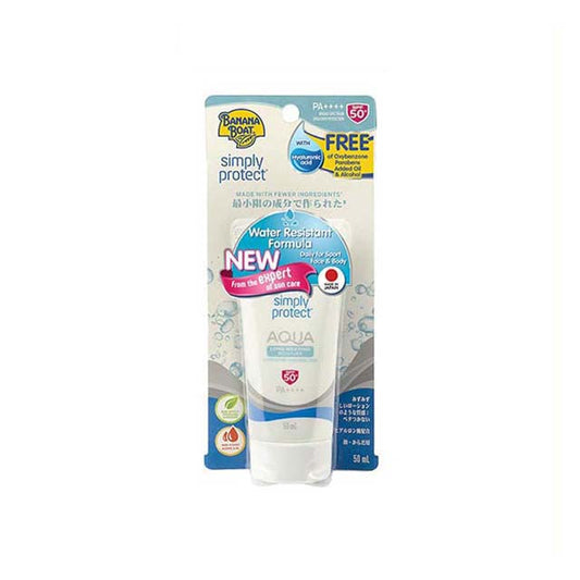 BANANA BOAT SIMPLY PROTECT AQUA LONG WEARING 50ML