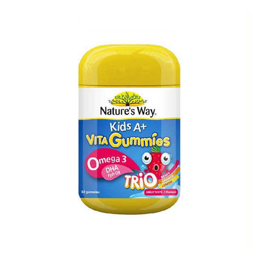 NATURES WAY KIDS A+ OMEGA 3 TRIO 60S