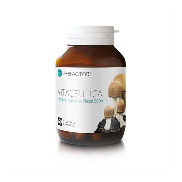 VITACEUTICA ORGANIC AGARICUS BLAZEI 500MG 60S