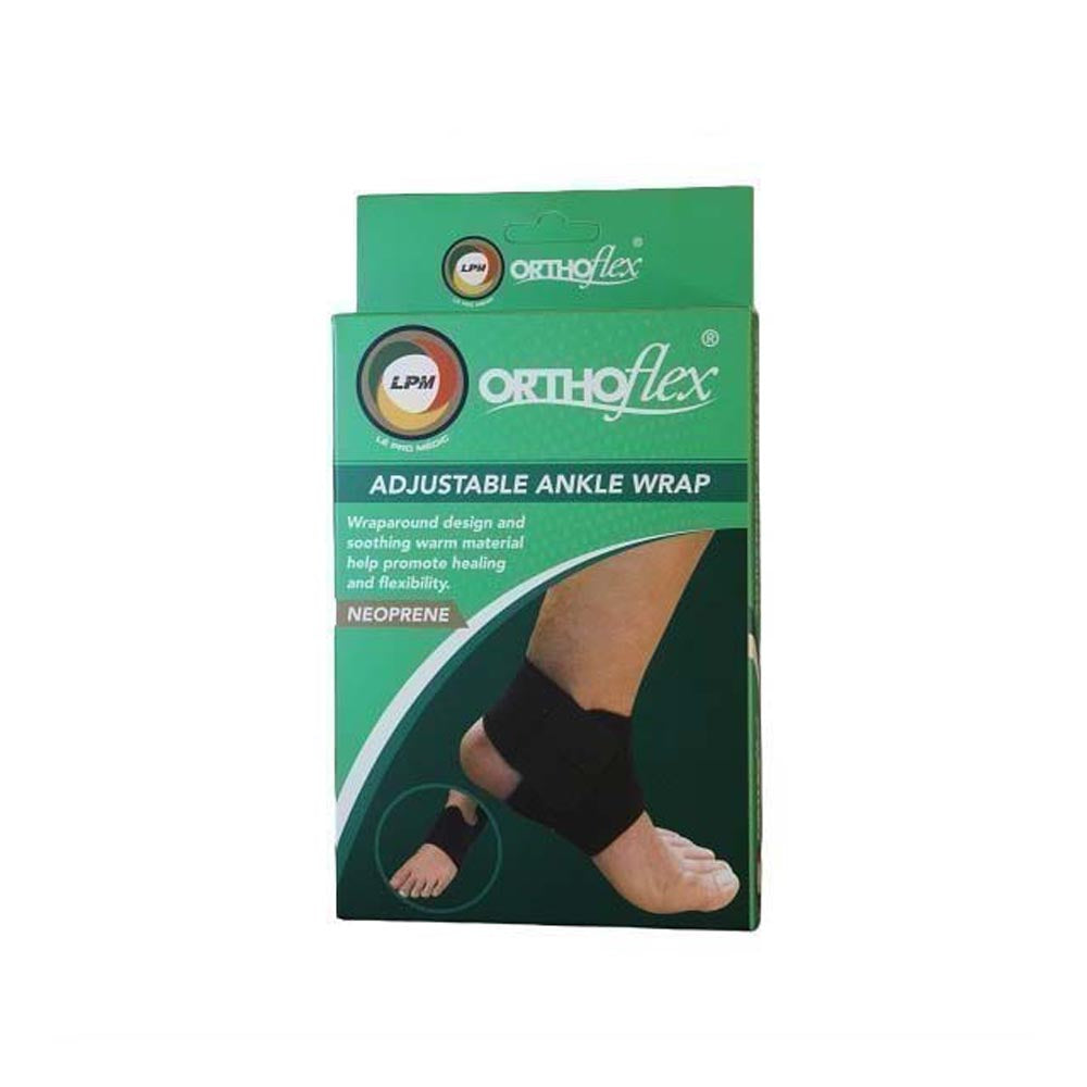 LPM ORTHOFLEX 568 ANKLE SUPPORT (DUAL STRAP) FREE SIZE