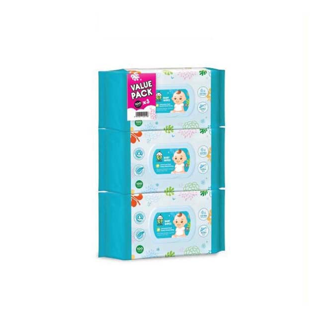 CHOMEL BABY WIPE 100SX3