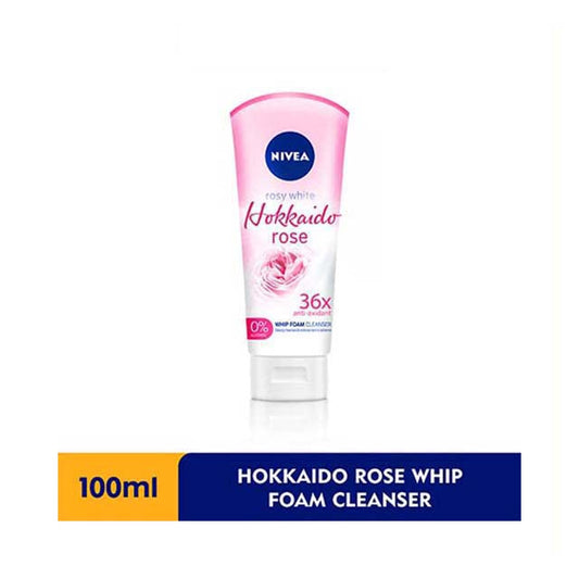 NIVEA ROSY WHITE HOKKAIDO ROSE WHIP FOAM 100ML