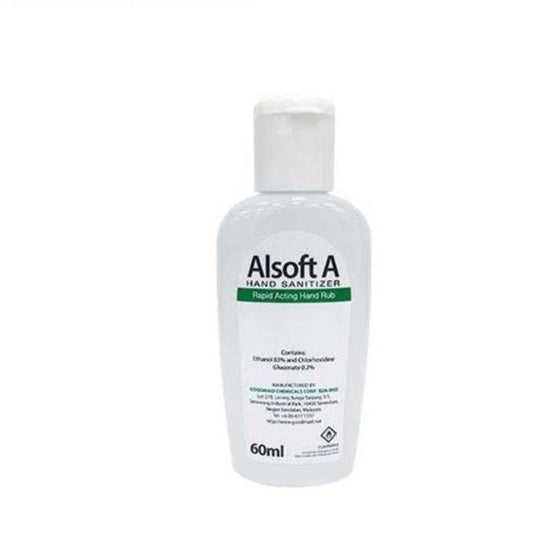 ALSOFT VB HAND SANITISER 60ML