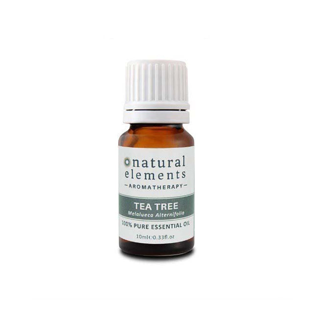 NATURAL ELEMENTS AROMATHERPY TEA TREE PURE ESSENTIAL OIL 10ML