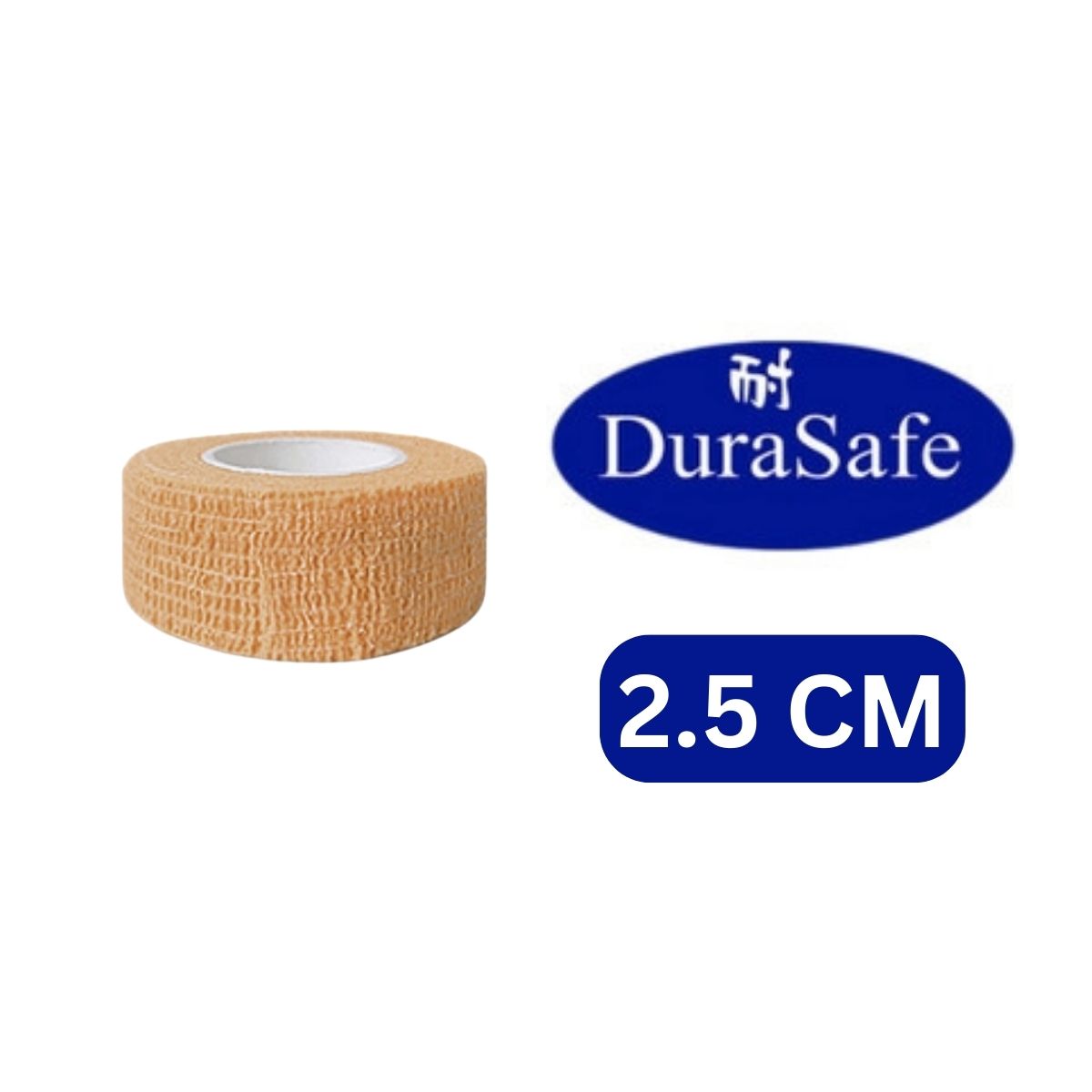 DURASAFE SELF ADHESIVE BANDAGE (SKIN) 2.5CM