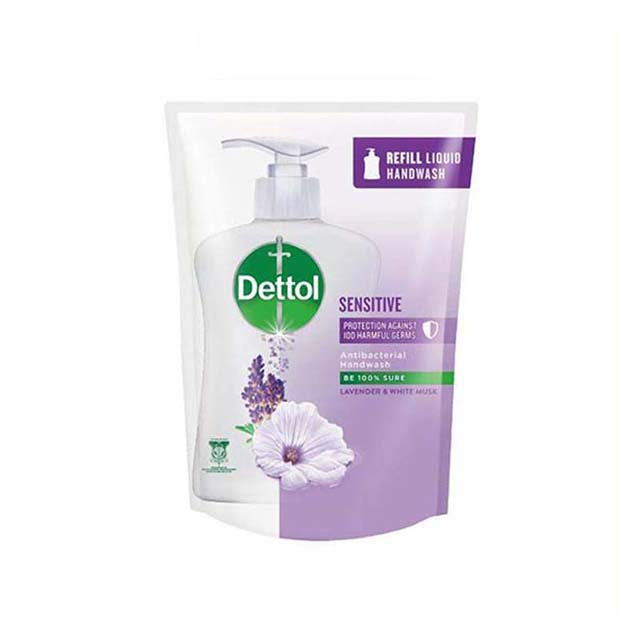 DETTOL ANTIBACTERIAL HAND WASH LIQUID SENSITIVE REFILL 225ML