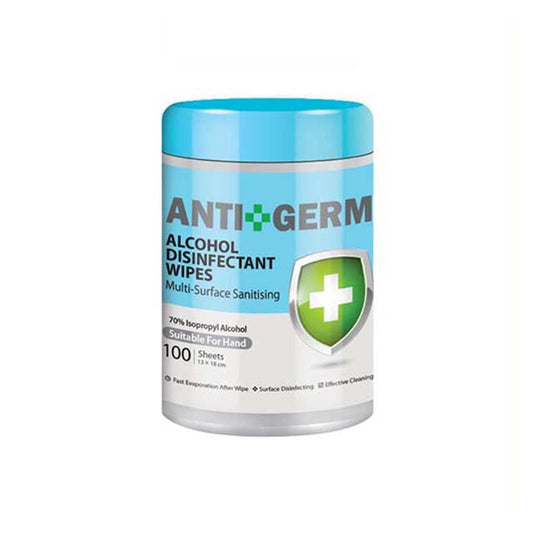 ANTIGERM ALCOHOL WIPE CANISTER 100S