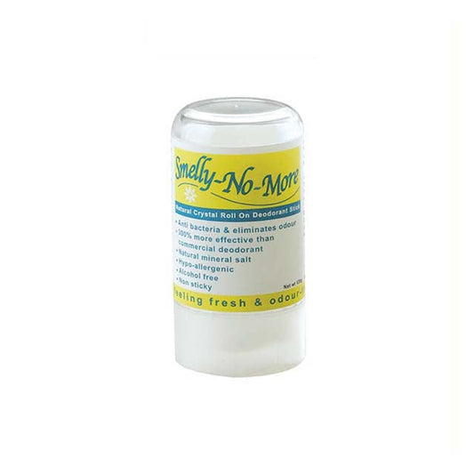 SMELLY NO MORE NATURAL CRYSTAL ROLL ON DEODORANT STICK 120G