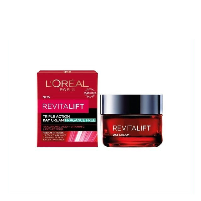 LOREAL REVITALIFT TRIPLE ACTION DAY CREAM 50ML