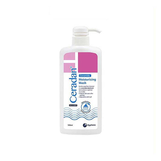CERADAN MOISTURISING WASH 500ML
