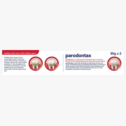 PARODONTAX DAILY FLOURIDE TOOTHPASTE 90G X2 ORIGINAL