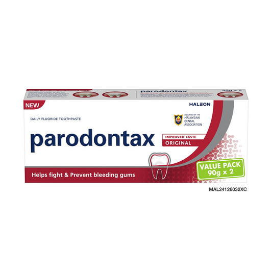 PARODONTAX DAILY FLOURIDE TOOTHPASTE 90G X2 ORIGINAL