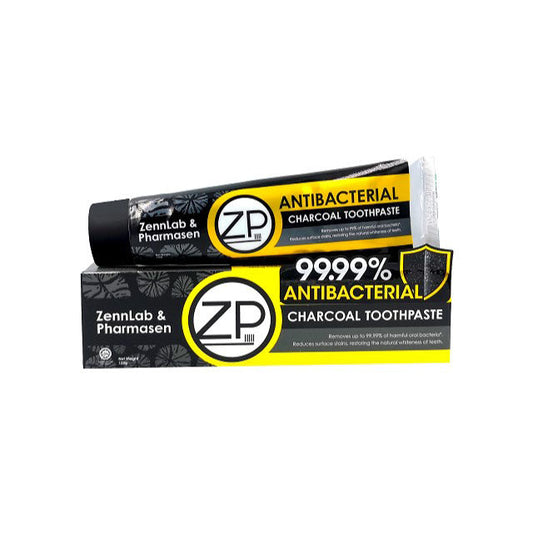 ZP ANTIBACTERIAL CHARCOAL TOOTHPASTE 120G